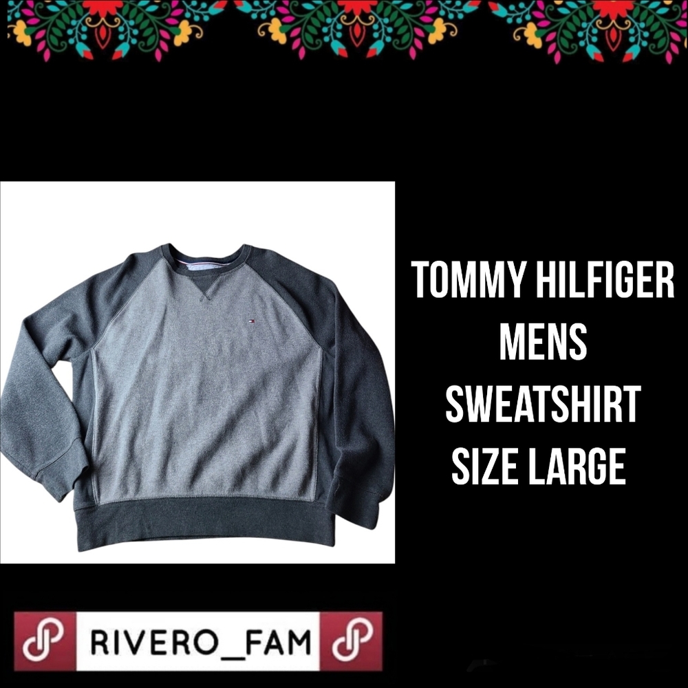 TOMMY HILFIGER | MENS SWEATSHIRT | SIZE LARGE